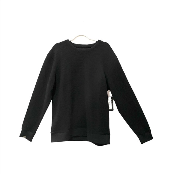 Guess, Alpine Performance Sweatshirt, Jet Black, XL, Men’s, Long Sleeve Crewneck - Picture 9 of 16